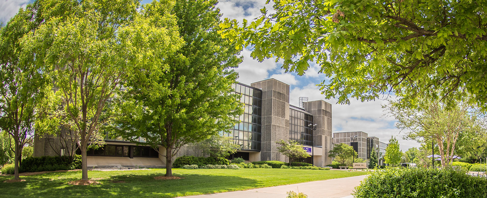 View of Rathbone Hall exterior